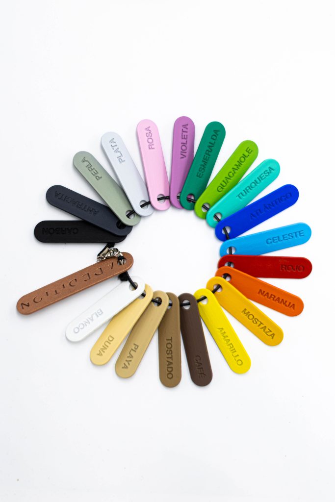 A fresh look to our new Colour Keychain (colour samples) - Adddition